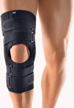 Bort Stabilopro Kniebandage Offene Form Xxxlarge Schwarz