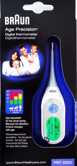 Braun Thermometer Digital Ageprecision Prt 2000 1 Stück