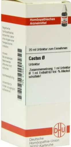 Cactus Urtinktur Dhu 20 ml Dilution