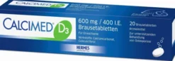 Calcimed D3 600 mg 400 I.E. 20 Brausetabletten