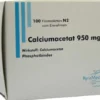 Calciumacetat 950 mg 100 Filmtabletten