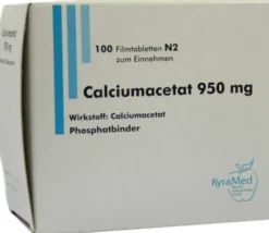 Calciumacetat 950 mg 100 Filmtabletten