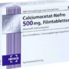 Calciumacetat Nefro 500 mg 100 Filmtabletten