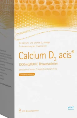 Calcium D3 Acis 1000 mg 880 I.E. 100 Brausetabletten