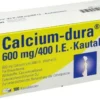 Calcium Dura Vit D3 600 mg - 400 I.E. 100 Kautabletten
