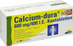 Calcium Dura Vit D3 600 mg - 400 I.E. 100 Kautabletten