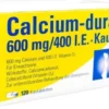 Calcium Dura Vit D3 600 mg - 400 I.E. 120 Kautabletten