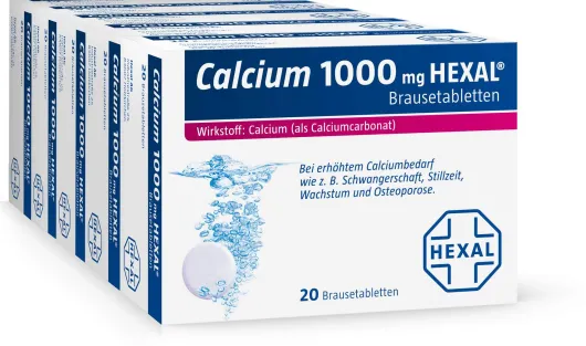 Calcium 1000 Hexal 100 Brausetabletten
