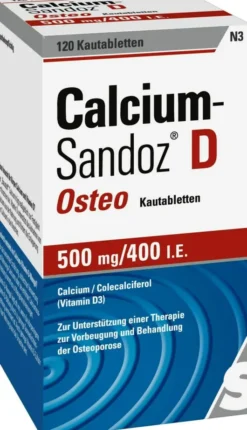 Calcium Sandoz D Osteo 120 Kautabletten