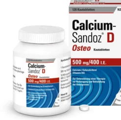 Calcium Sandoz D Osteo 120 Kautabletten