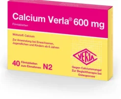Calcium Verla 600 mg 40 Filmtabletten