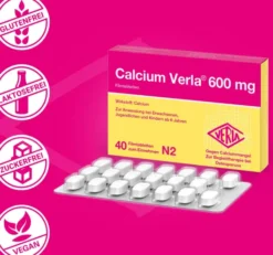 Calcium Verla 600 mg 40 Filmtabletten