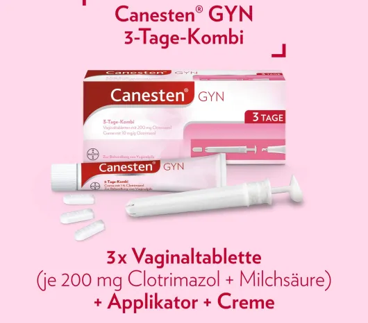 Canesten Gyn 3 Kombipackung 1 Stück