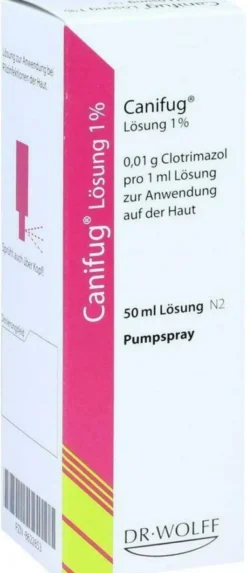 Canifug Lösung 1% 50 ml Lösung
