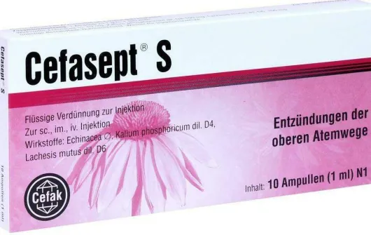 Cefasept S Injektionslösung 10 Ampullen
