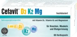 Cefavit D3 K2 mg 2000 I.E. 60 Kapseln