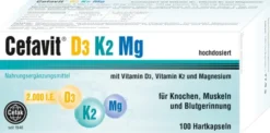 Cefavit D3 K2 mg 2.000 I.E. 100 Kapseln