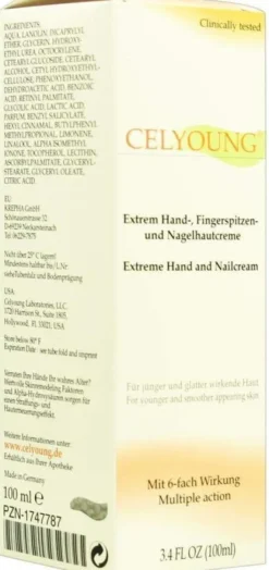 Celyoung Extrem Hand Fingerspitzen und Nagelhaut 100 ml Creme