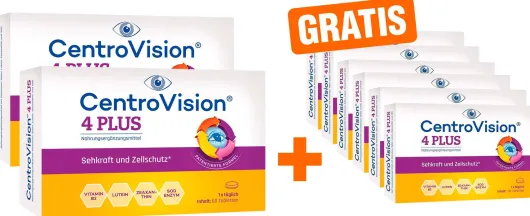 Centrovision 4 plus 2 x 60 Tabletten + gratis Centrovision 4 plus 60 Tabletten