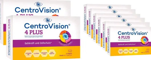 Centrovision 4 plus 2 x 60 Tabletten + gratis Centrovision 4 plus 60 Tabletten