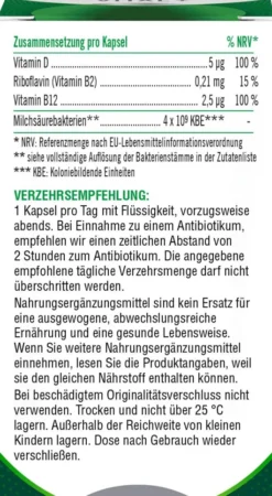 Centrum Vital+ Darm & Energie 30 Kapseln