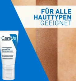 CeraVe Feuchtigkeitsspendende Gesichtscreme 52 ml + gratis Schäumendes Reinigungsgel 20 ml
