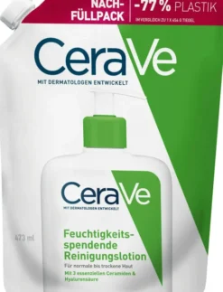 Cerave feuchtigkeitsspendende Reinigungslotion Nachfüllpack 473 ml