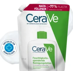 Cerave feuchtigkeitsspendende Reinigungslotion Nachfüllpack 473 ml