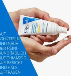 CeraVe Feuchtigkeitsspendende Gesichtscreme LSF 50 52 ml