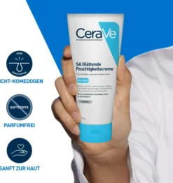 CeraVe SA Urea Glättende Feuchtigkeitscreme 2 x 177 ml