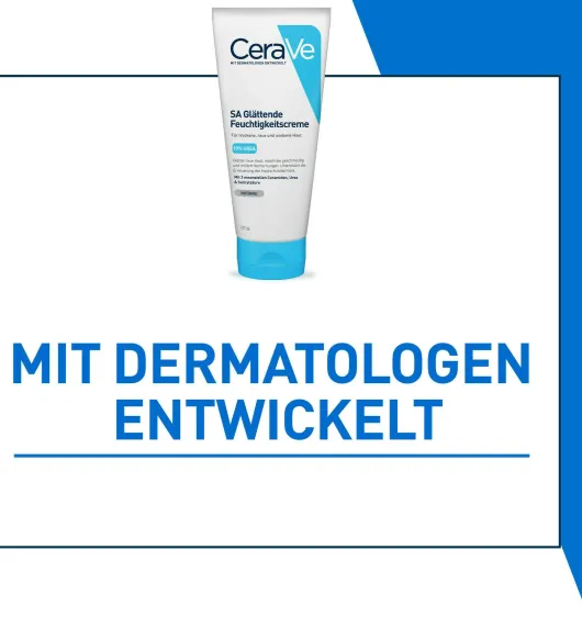 CeraVe SA Urea Glättende Feuchtigkeitscreme 2 x 177 ml