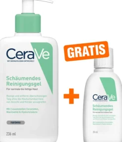 CeraVe Schäumendes Reinigungsgel 236 ml + gratis Schäumendes Reinigungsgel 20 ml