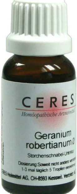 Ceres Geranium Robertianum Urtinktur 20 ml Tropfen