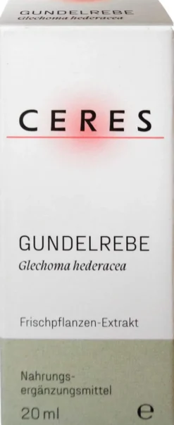 Ceres Gundelrebe Glechoma Hederacea Extrakt Tropfen 20 ml
