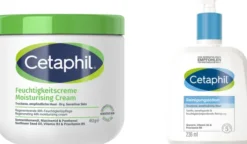 Cetaphil Feuchtigkeitscreme 453 g + gratis Reinigungslotion 236 ml