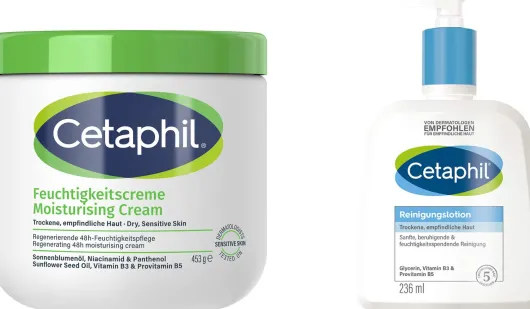 Cetaphil Feuchtigkeitscreme 453 g + gratis Reinigungslotion 236 ml