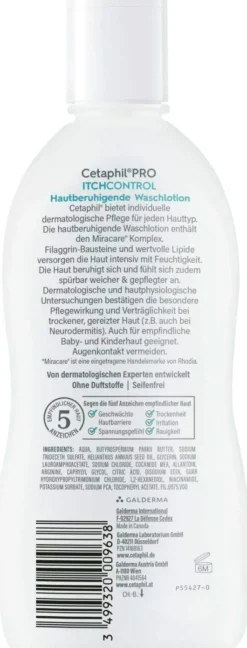 Cetaphil Pro Itch Control Waschlotion 295 ml