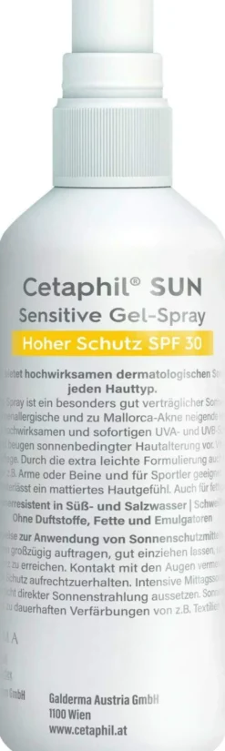 Cetaphil Sun Daylong sensitive SPF 30 Gel Spray 150 ml
