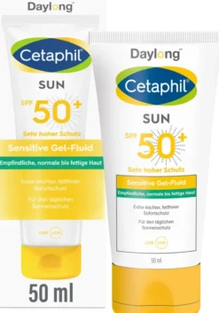 Cetaphil Sun Daylong SPF 50+ sensitives Gel - Fluid Gesicht 50 ml