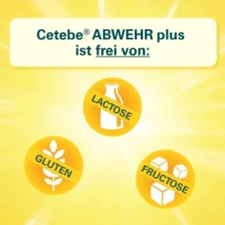 Cetebe Abwehr plus Vitamin C + Vitamin D3 + Zink 120 Kapseln