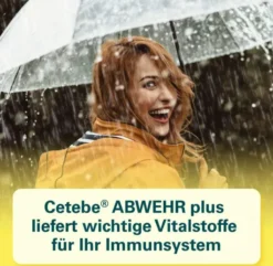 Cetebe Abwehr plus Vitamin C + Vitamin D3 + Zink 120 Kapseln