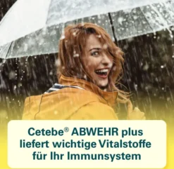 Cetebe Abwehr plus Vitamin C + Vitamin D3 + Zink 120 Kapseln