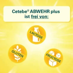 Cetebe Abwehr plus Vitamin C + Vitamin D3 + Zink 120 Kapseln