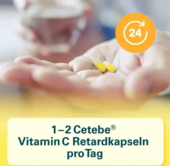 Cetebe Vitamin C Retardkapseln 500 mg 30 Stück