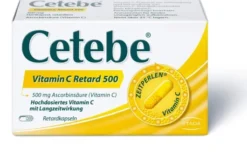 Cetebe Vitamin C Retardkapseln 500 mg 120 Stück
