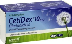 Cetidex 10 mg 20 Filmtabletten