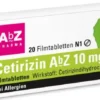 Cetirizin Abz 10 mg 20 Filmtabletten