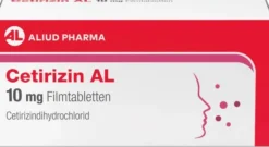 Cetirizin Al 10 mg 50 Filmtabletten
