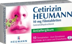 Cetirizin Heumann 10 mg 10 Filmtabletten