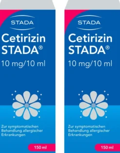 Cetirizin Stada Saft 10 mg pro 10 ml 2 x 150 ml Saft